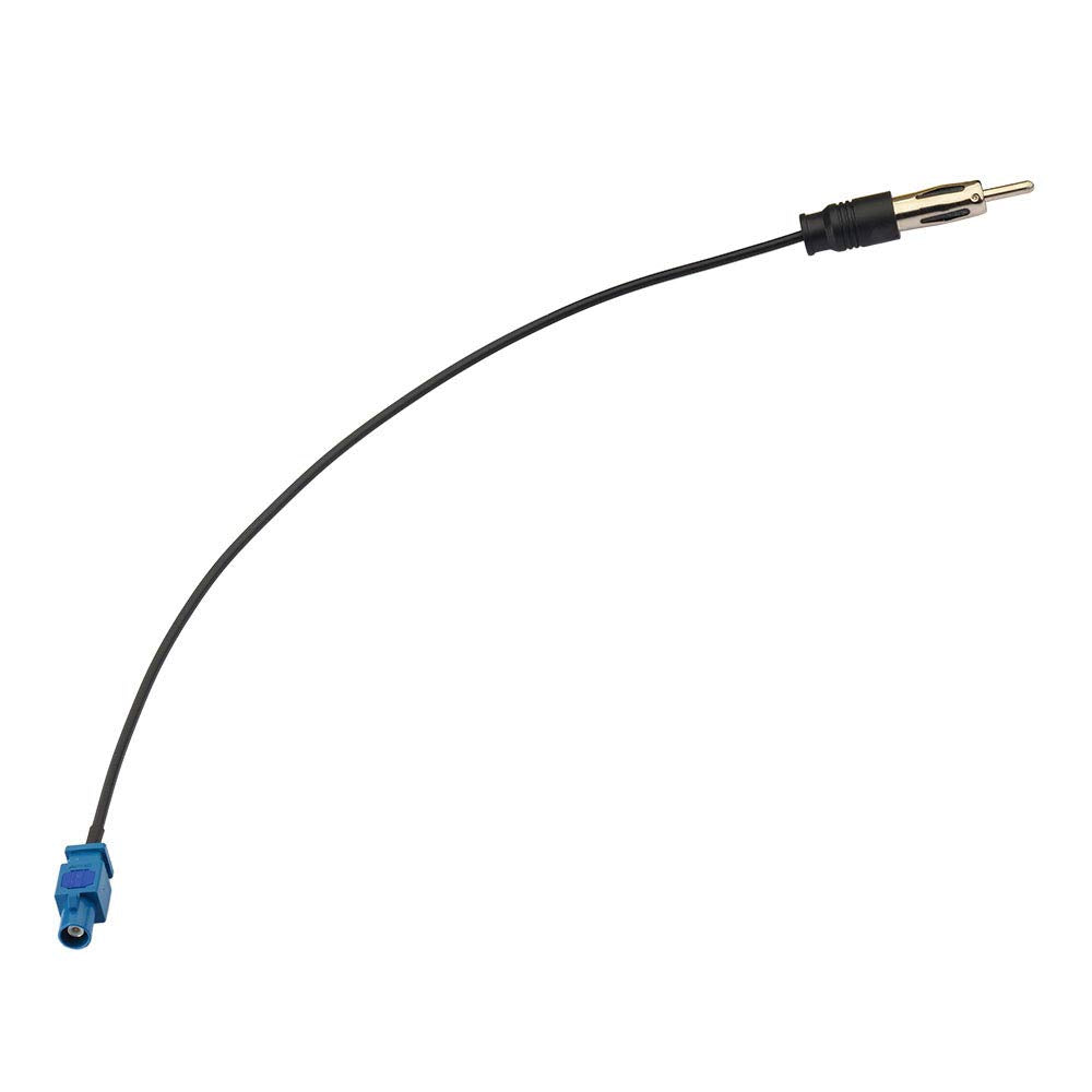 Bingfu Car Antenna Adapter Car Stereo Fm Am Radio Antenna Adapter Cable Fakra Z Male To Din Plug Connector Cable 30Cm 1 Feet For
