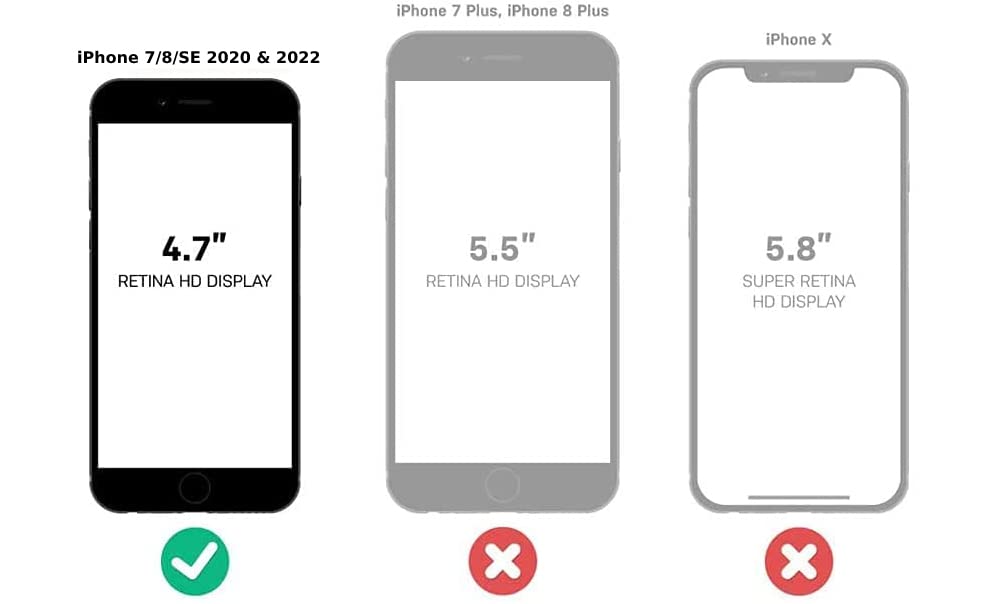 Otterbox Commuter Series Case For Iphone Se 3Rd Gen (2022), Iphone Se 2Nd Gen (2020), Iphone 8/7 (Not Plus) Non Retail Packaging
