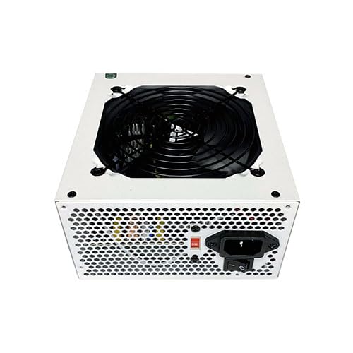 Apevia Atx Es700 Wh Essence 700W Atx Semi Modular Gaming Power Supply With Auto Thermally Controlled 120Mm Black Fan, 115/230V S