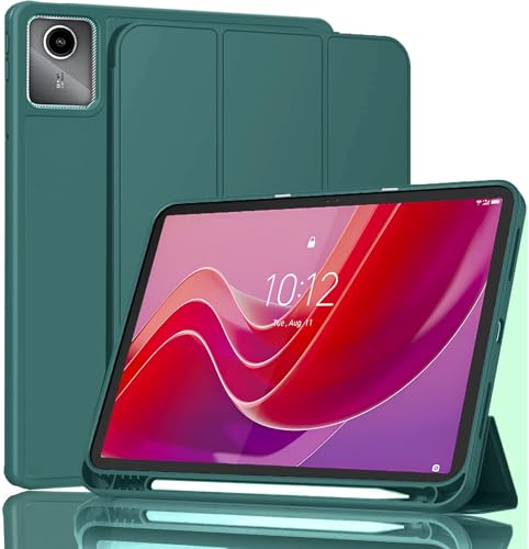 Proelite Cover For Lenovo Tab M11 Case Cover, Soft Flexible Flip Case Cover With Pen Holder For Lenovo Tab M11 11 Inch With Auto