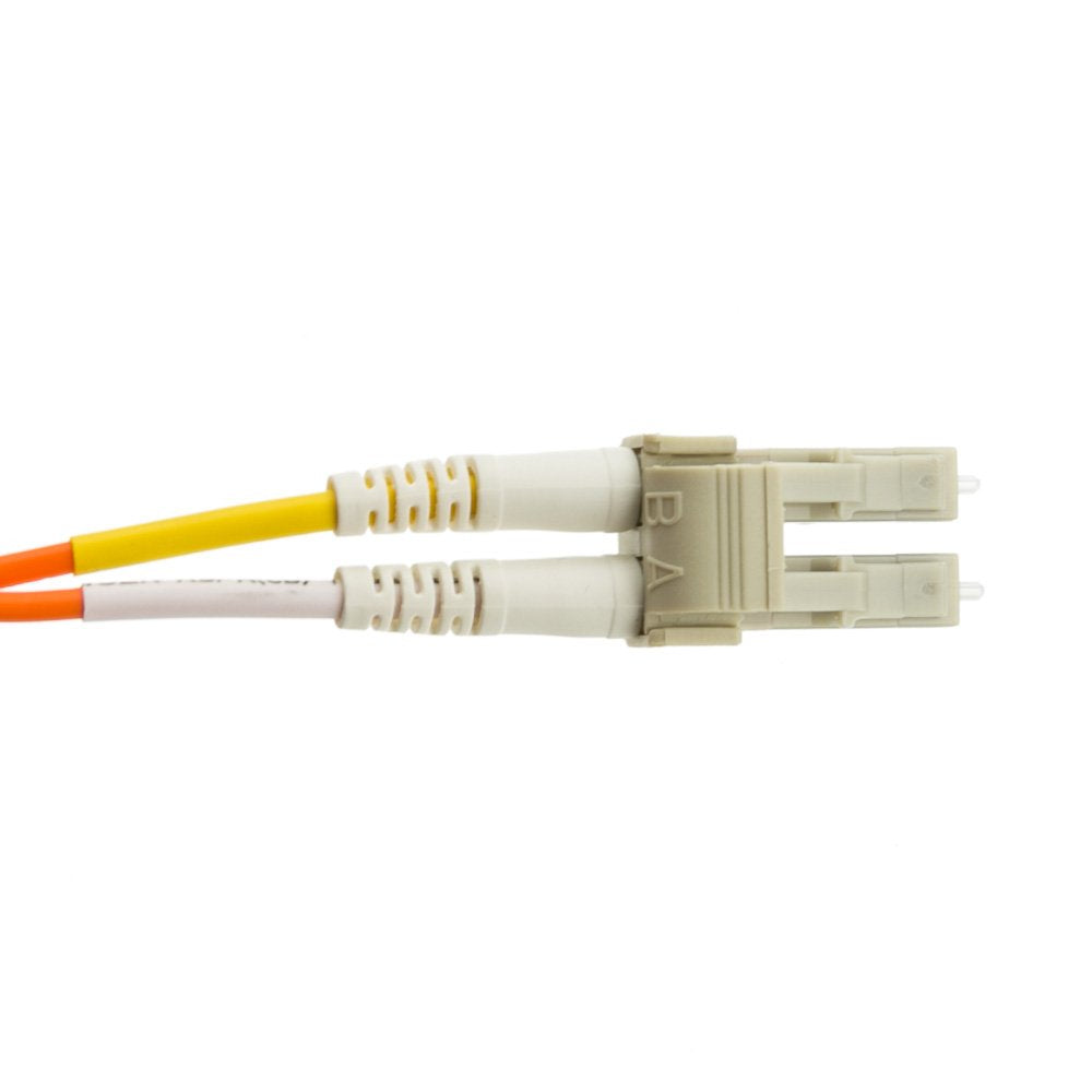 Cablewholesale Fiber Optic Cable, 2 Meter (6.6 Feet) Lc To Sc Lucent Connector To Subscriber Connector Duplex 50/125 Om2 Multi M