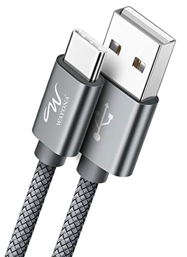 Wayona Usb Type C 6Ft 2Meter Charger Cable Fast Charging Usb C Cable Compatible For Samsung Galaxy S10E S20 S9 S8 Plus S10+, Not