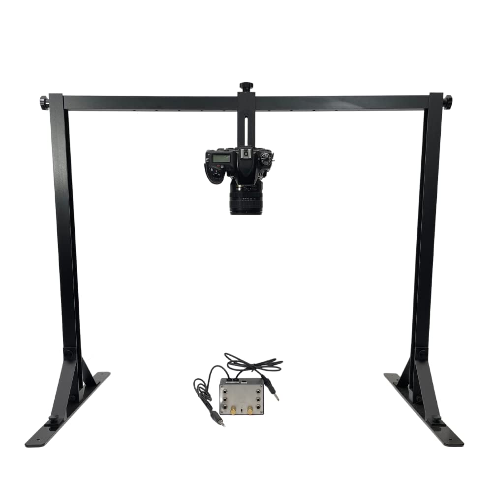Glide Gear Oh100 Professional Metal Overhead Table Top Mount Stand Photography Studio Dslr Video Camera Iphone Top Down Platform