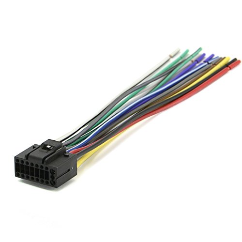 16 Pin Wire Harness Compatible For Kenwood Select Stereo Head Unit Ref Part No E30 6881 25 Kdc Mp345U Ddx 318 Ddx 319 Ddx 418 Dd