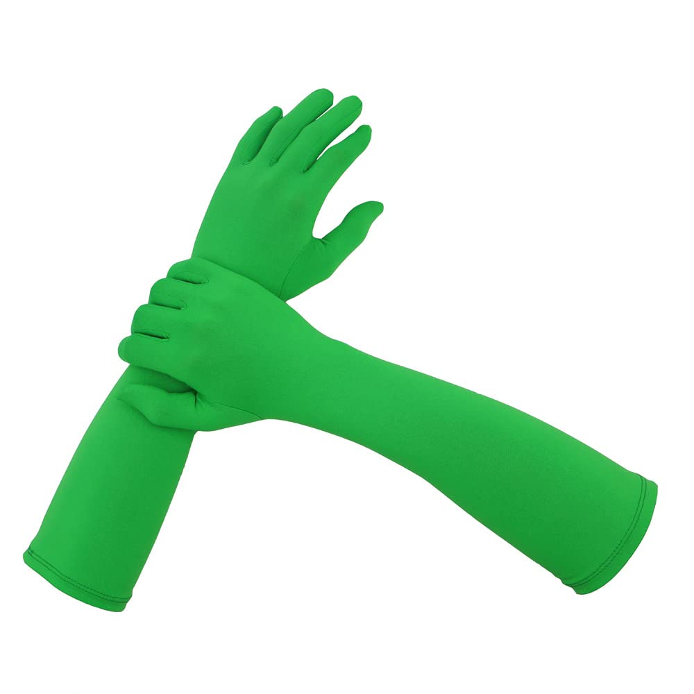 Aniler Chromakey Gloves Green Chroma Key Mask Hood Invisible Effects Background Chroma Keying Green Gloves Mask For Green Screen