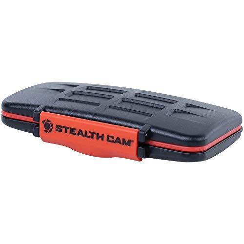 Stealth Cam Stc Mcsc Memory Card Storage Case, Orange, One Size
