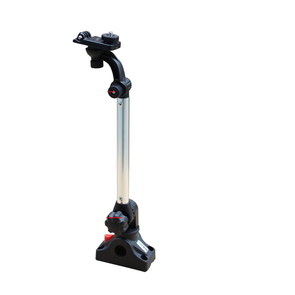Brocraft Kayak Portable Camera Mount/For Gopro 11/10/9/8/7 And Phone With 9Inch Extension Arm