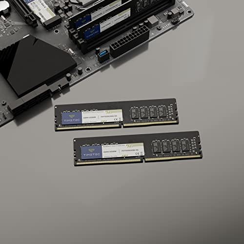 Timetec 32Gb Kit(2X16Gb) Ddr4 3200Mhz (Or 2933Mhz Or 2666Mhz) Pc4-25600 Non-Xmp Cl22 1.2V Non-Ecc Unbuffered 2Rx8 Dual Rank 288 