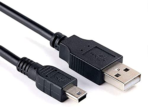 ienza Camera IFC-400PCU USB Data Transfer Cable for Canon Rebel & PowerShot - Black, Compatible with Multiple Canon Models