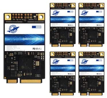 Dogfish Msata 128Gb Internal Solid State Drive Mini Sata Ssd Disk Drive High Performance Hard Drive For Desktop Laptop Notebook (Msata, 128Gb*5 Pack)
