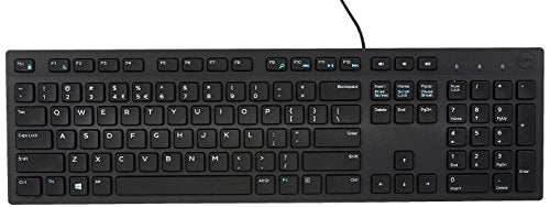 Dell Wired Keyboard   Black Kb216 (580 Admt)