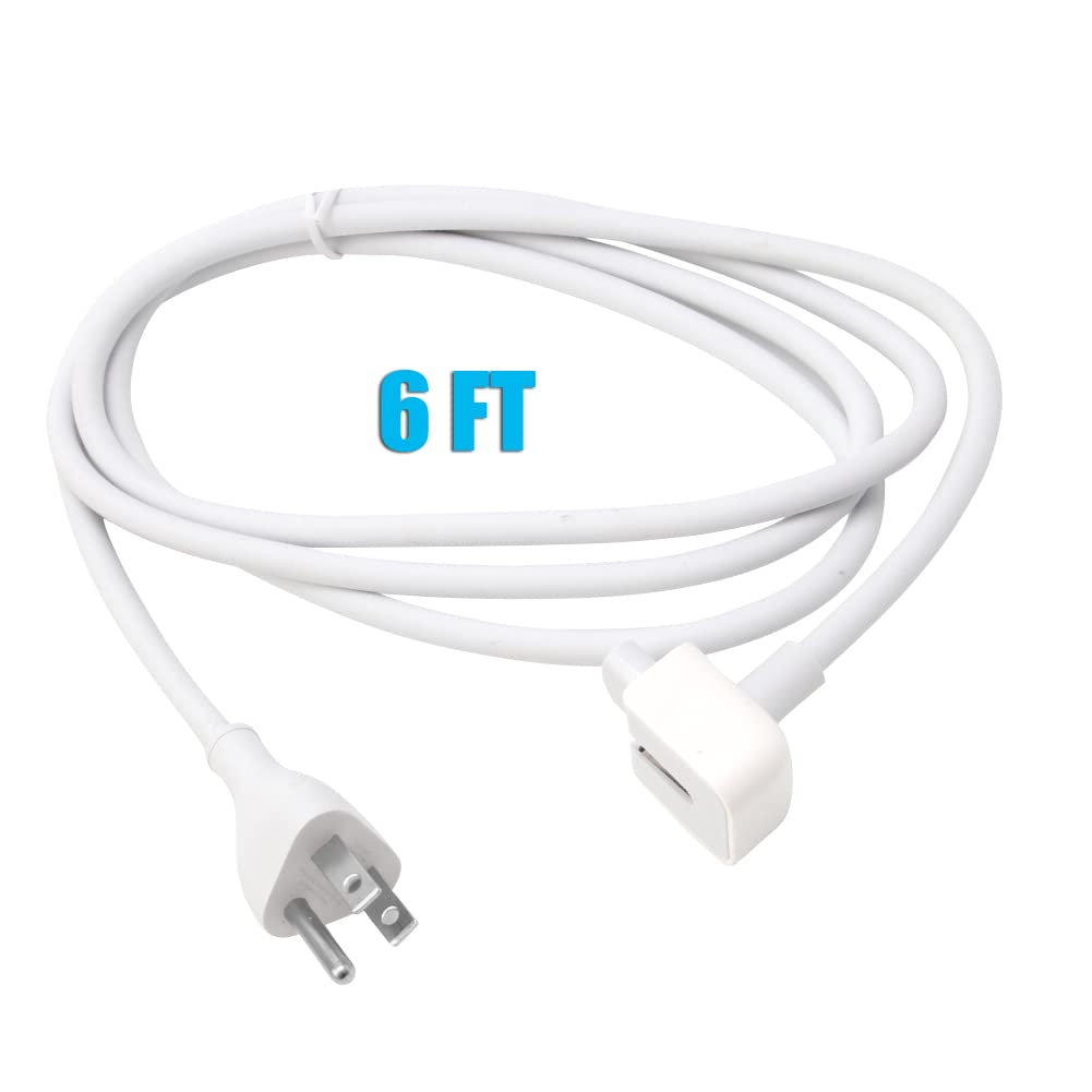 Leagy Power Adapter Extension Wall Cord Cable For Mac Ibook Macbook Pro Us Plug 6 Ft