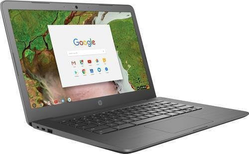 2018 Hp 14 Chromebook 14'' Hd Touchscreen Widescreen Laptop Computer, Intel Celeron N3350 Up To 2.4Ghz, 4Gb Memory, 32Gb Emmc Fl