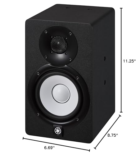 Yamaha Hs5I Studio Monitor With Mounting Points And Screws, Black