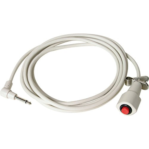 Nurse Call Cord Momentary 1/4'' Phono Plug 8'