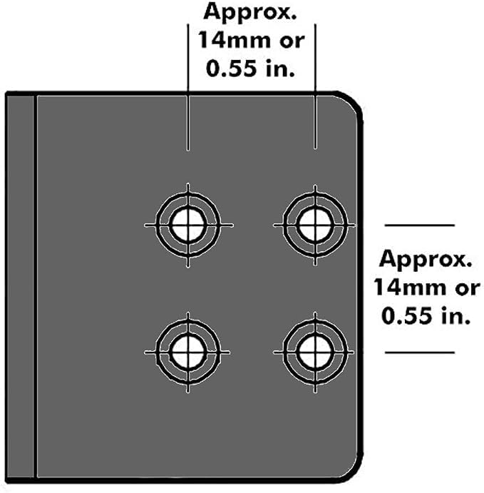 RW RoutersWholesale 1U Rack Mount Kit Compatible with (420 10005 01)   Secure Mounting for Networking Devices