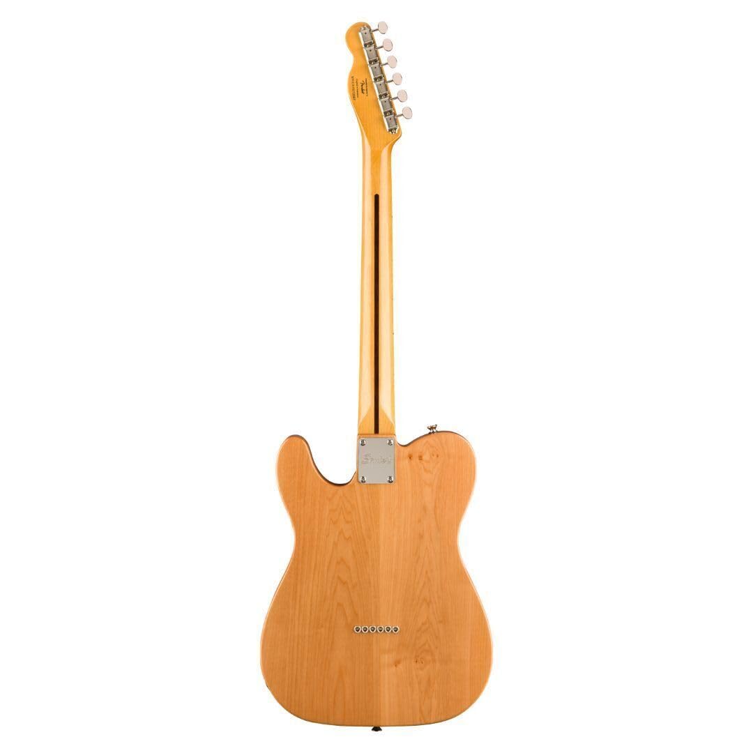 Squier Classic Vibe 70S Thinline Telecaster Electric Guitar, With 2-Year Warranty, Natural, Maple Fingerboard