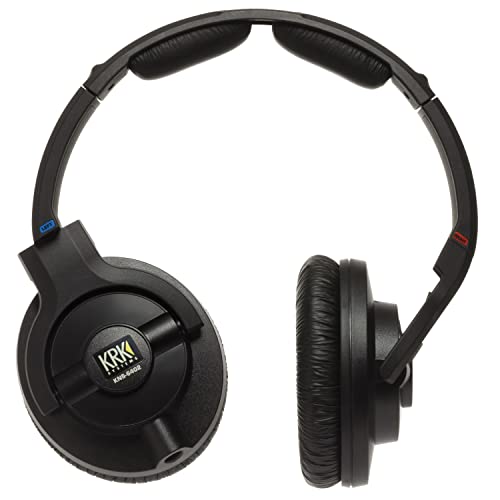 Krk Kns 6402 Studio Mixing/Mastering Headphones, Black (Kns 6402)