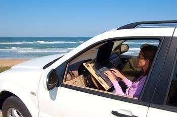 Wheeldesk Contractor Size (23 1/2'' X 16 1/2'') C Desk Works Best In Larger Vehicles   Very Big Writing Surface   Mobile Office