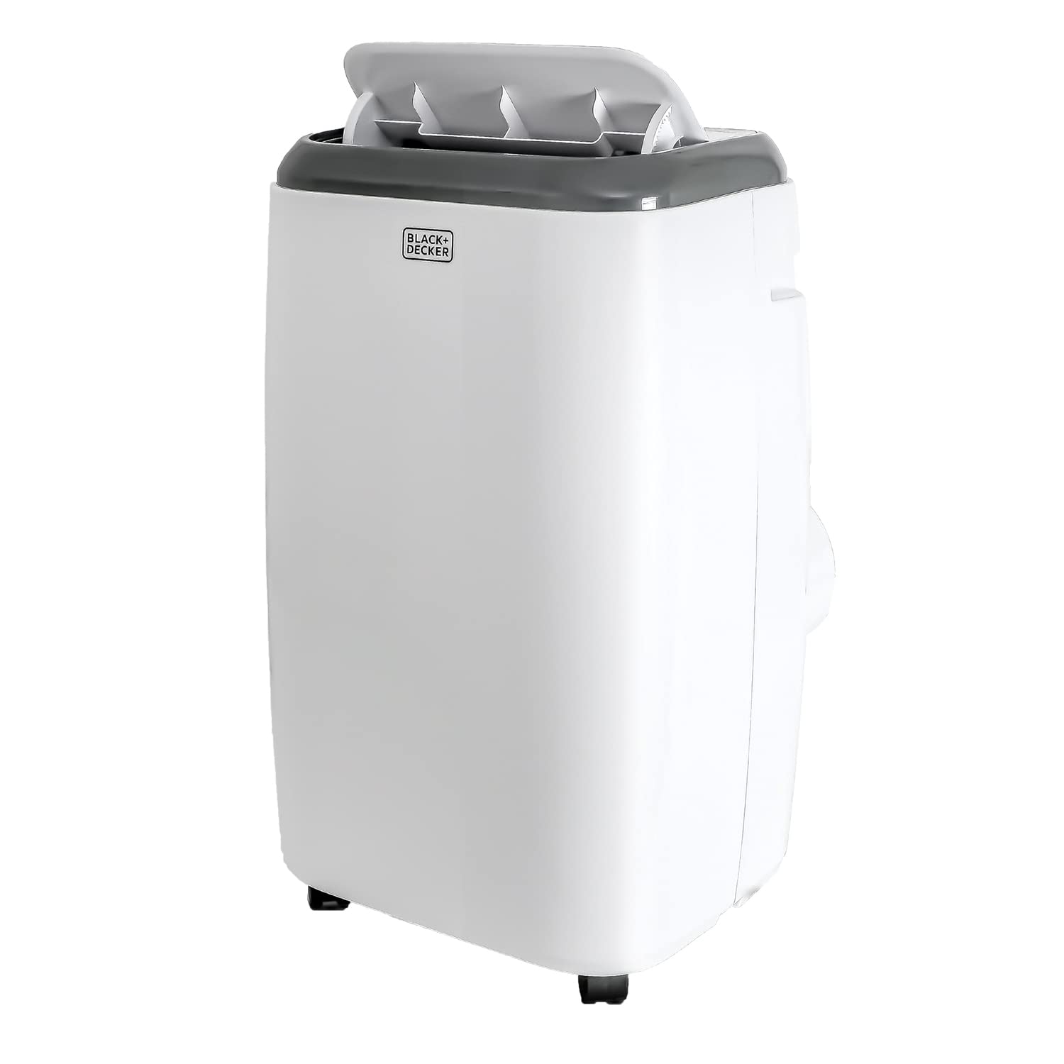 BLACK+DECKER Portable Air Conditioner with Remote Control, 8,000 BTU, Cools up to 150 Square Feet, White, BPP05WTB