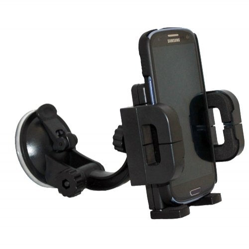 Xenda 360 Degree Rotatable Universal Car Mount Windshield Cell Phone Holder Stand For Us Cellular Alcatel Alcatel One Touch Prem