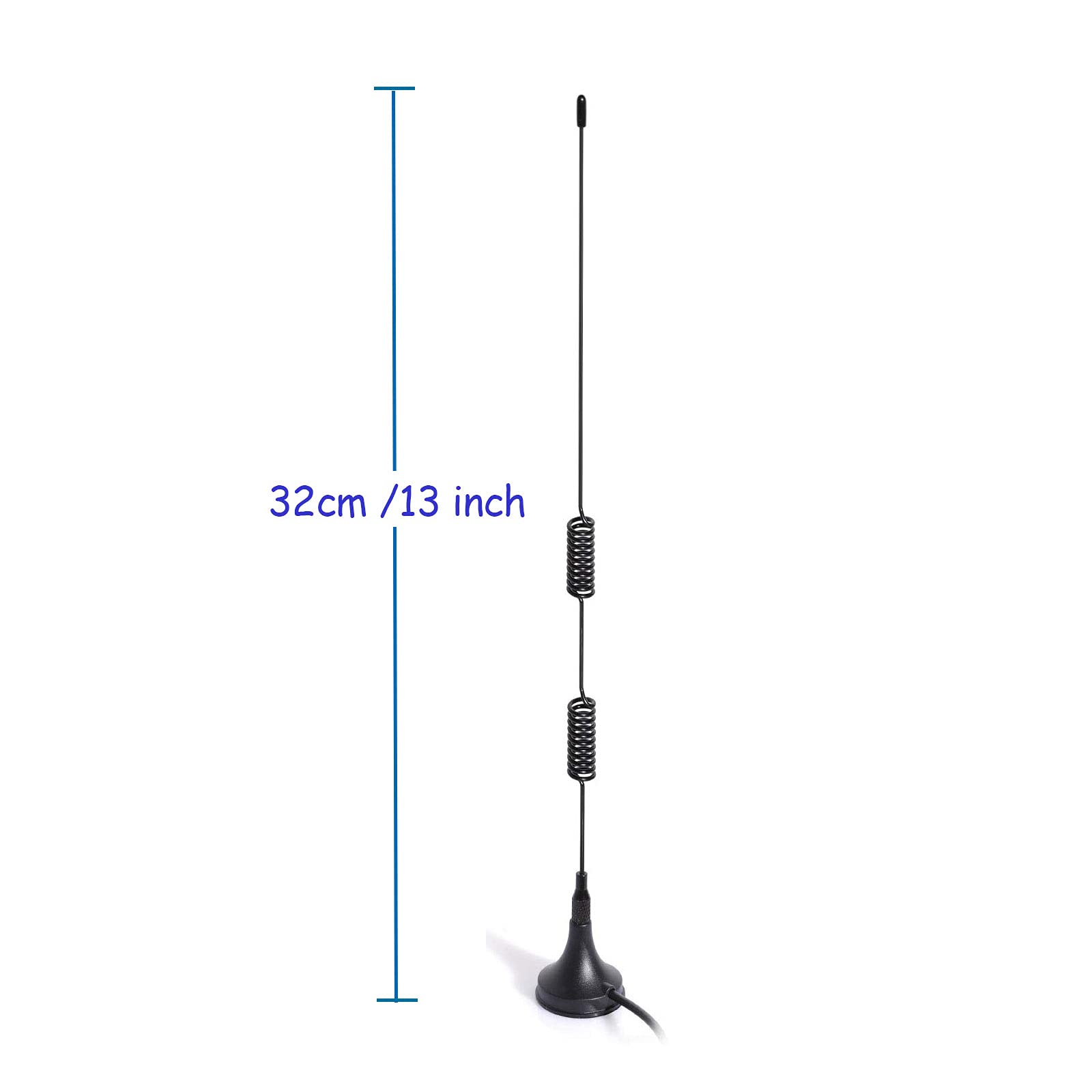 Bingfu Dual Band Vhf Uhf 136 174Mhz 400 470Mhz Ham Radio Antenna Handheld Two Way Radio Magnetic Base Sma Female Antenna For Ken