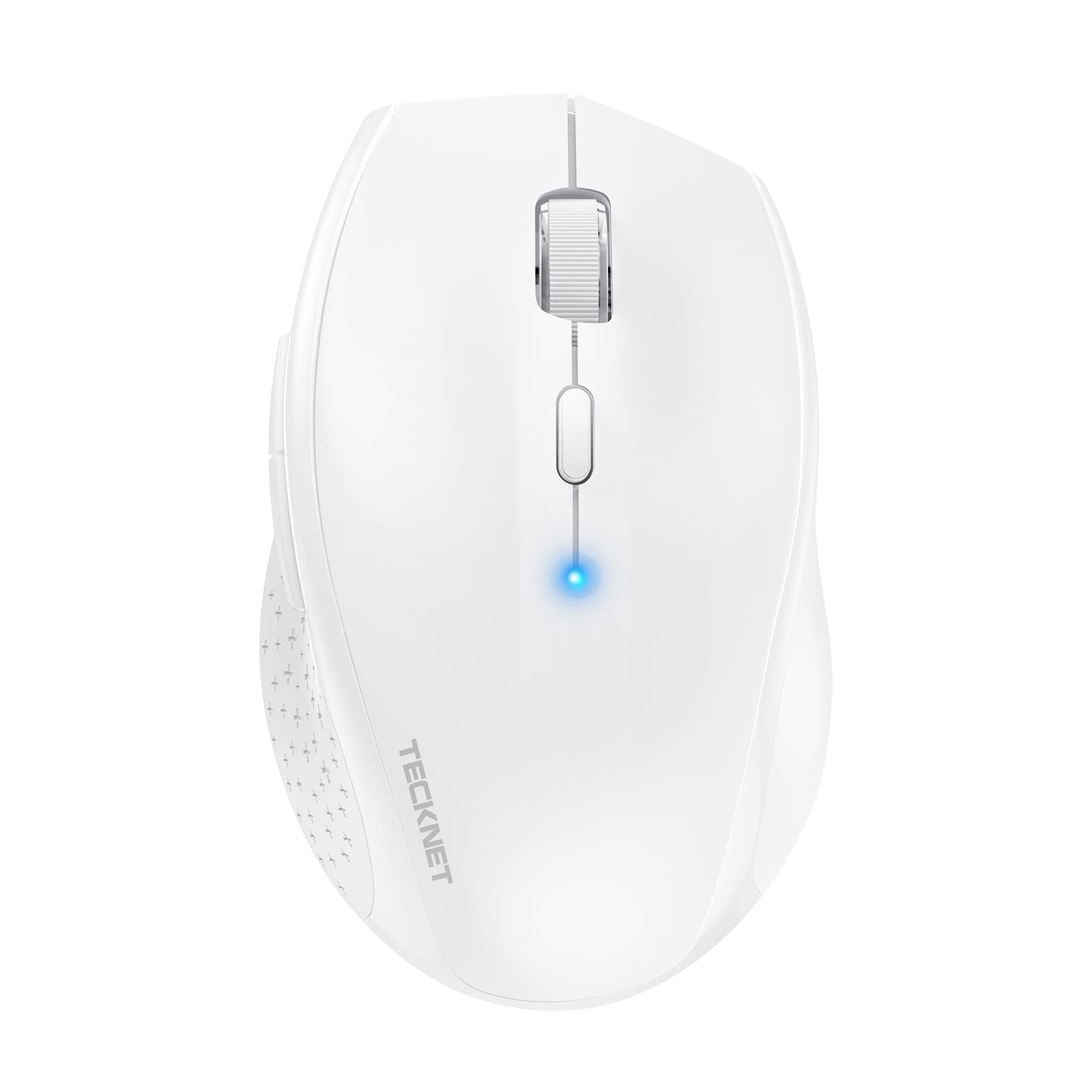 Tecknet Bluetooth Mouse, 4800 Dpi Wireless Mouse, 2 Year Battery Computer Mouse 6 Adjustable Dpi, 6 Buttons Compatible With Lapt