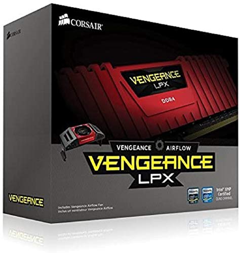 Corsair Vengeance Lpx 32Gb (4 X 8Gb) Desktop Memory Cmk32Gx4M4K4000C19 Ddr4 Pc4-32000 4000Mhz