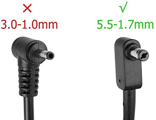 19V 2.37A 45W 5.5 1.7Mm Big Pin Adapter Charger Replacement Fit For Delta Acer Adp 45Fe F Adp 45He D(5.5  1.7Mm)