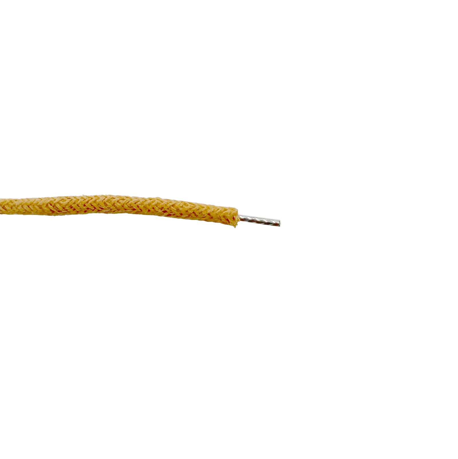 Harpfeas Cloth Covered Waxed Vintage Style Pushback Guitar Wire  10 Feet (3.3 White/3.3 Black/3.3 Yellow) Pushback Wire For Elec