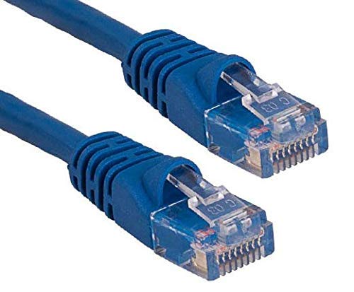 RiteAV - Cat5e Network Ethernet Cable - Blue - 7 ft