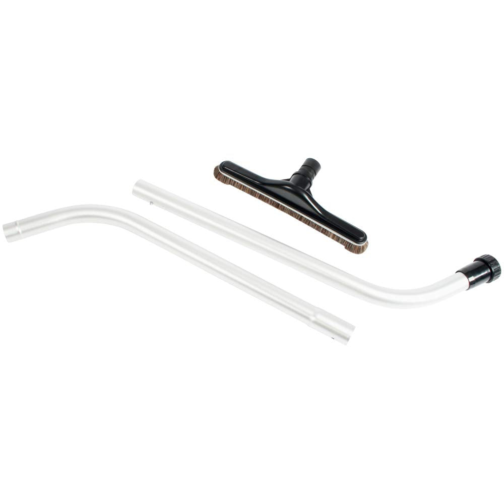 Cen-Tec Systems 95050 14    Natural Fill Floor Brush and 2-Piece S-Wand for Commercial Back Packs and Canister Vacuums, Black