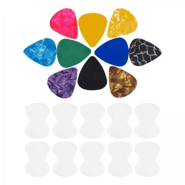 Loom Tree 4Xguitar Pick NonSlip Grip For Electric Bass Acoustic Guitar Clear 20Pcs | Picks | Parts & Accessories | Guitars & Ba