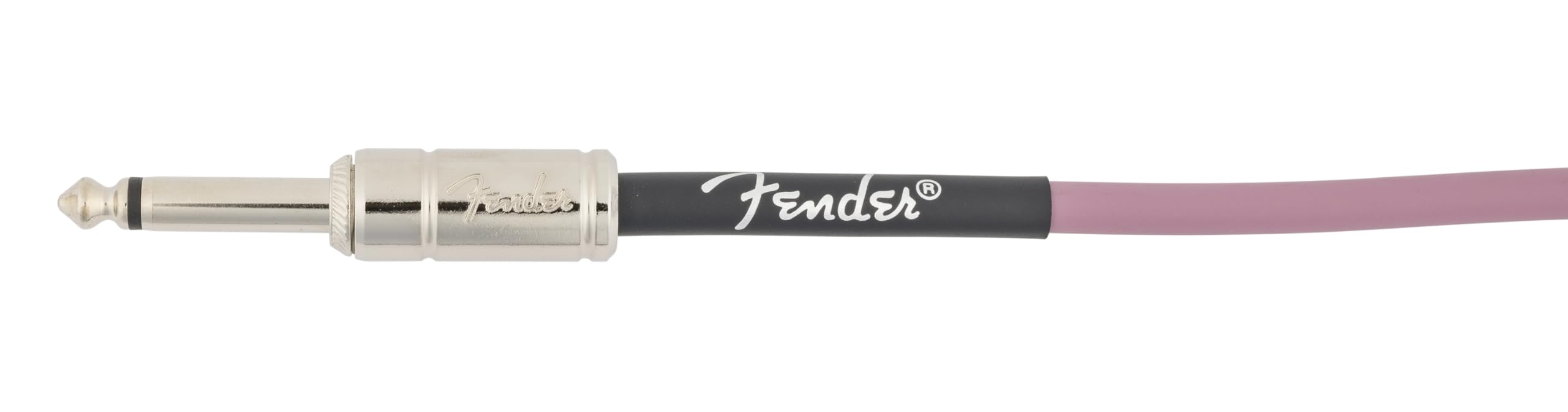 Fender Contour Coiled Instrument Cable, Guitar Accessories, Straight/Angle, Burgundy Mist, 30 Ft