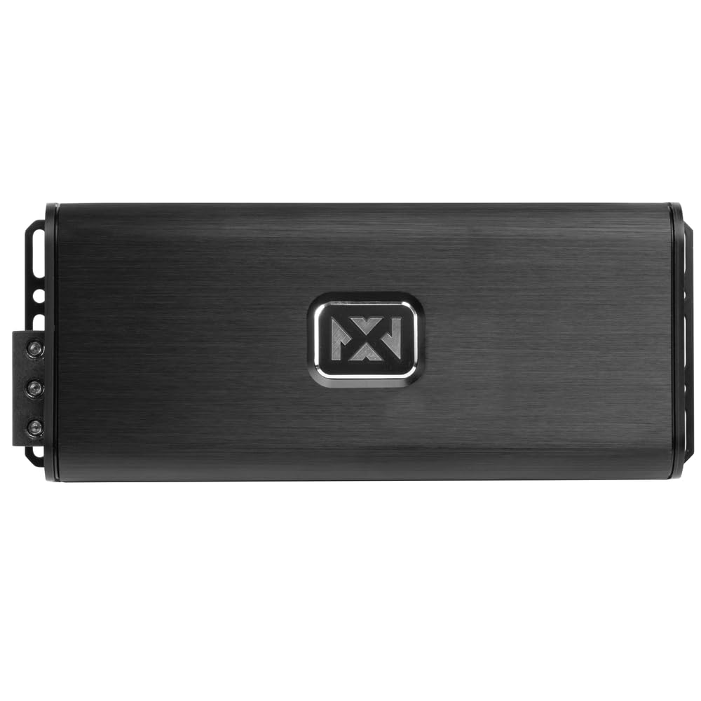 Nvx Vadm5V2 1500W Peak (750W Rms) V Series Micro Full Range Class D Compact 5 Channel Car/Marine/Powersports Amplifier With Remo