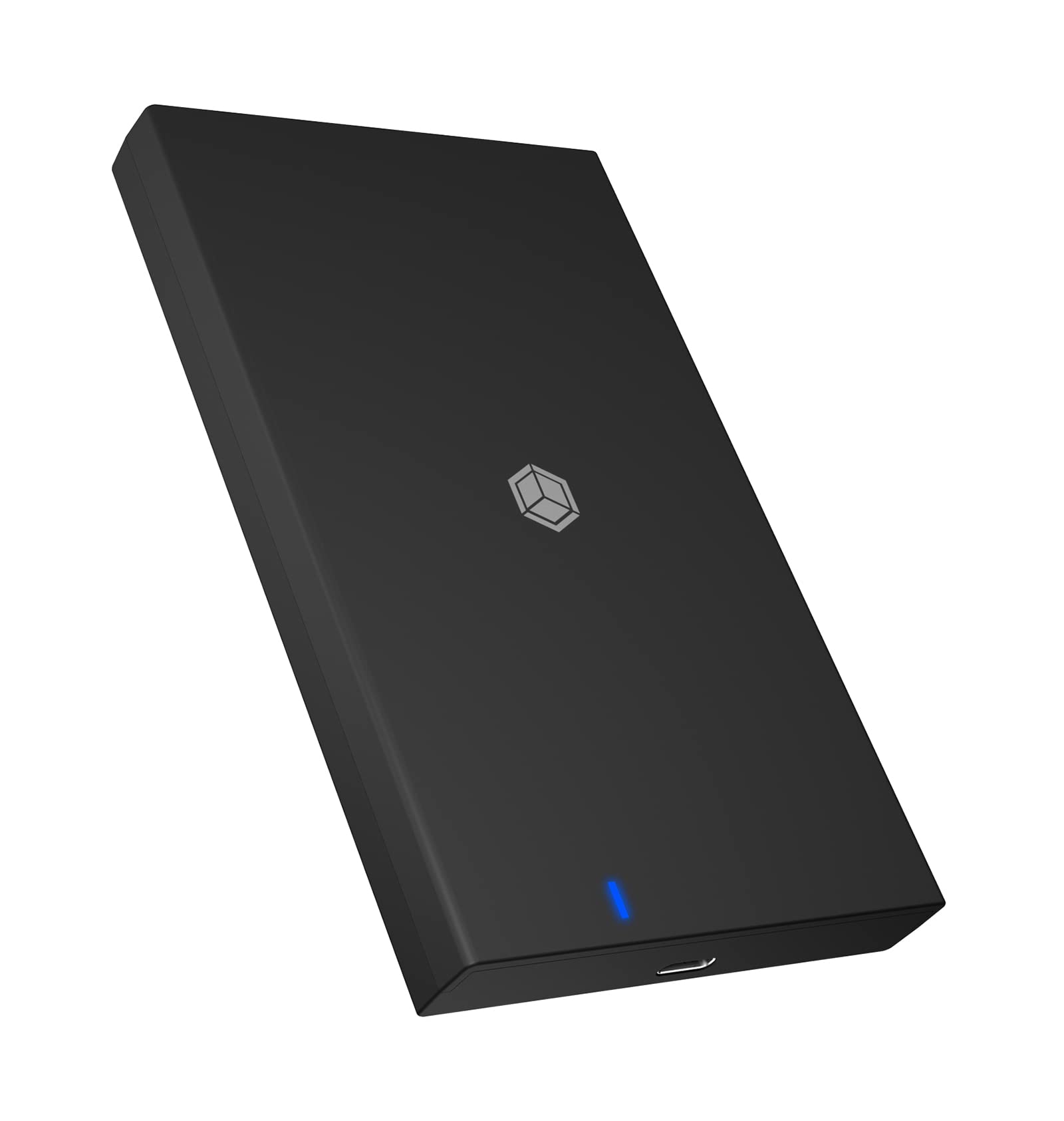 ICY BOX IB-200T-C3 2.5 SATA SSD/HDD Enclosure, USB-C & USB-A, Toolless, 9 mm high, Black, USB 3.0 (5 Gbit/s), Plastic, Mac, Wind