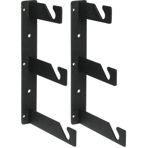 Impact Background Triple Hooks (Pack Of Two, Black)