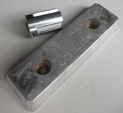 Tecnoseal Anode Kit - Volvo Ips - Zinc/Aluminum,WBAUVB011LNDOMK