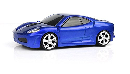 Jinfili 2.4Ghz Wireless Car Shape Mouse 3D Optical Gaming Mice Usb Mini Receiver For Pc Laptop Computer