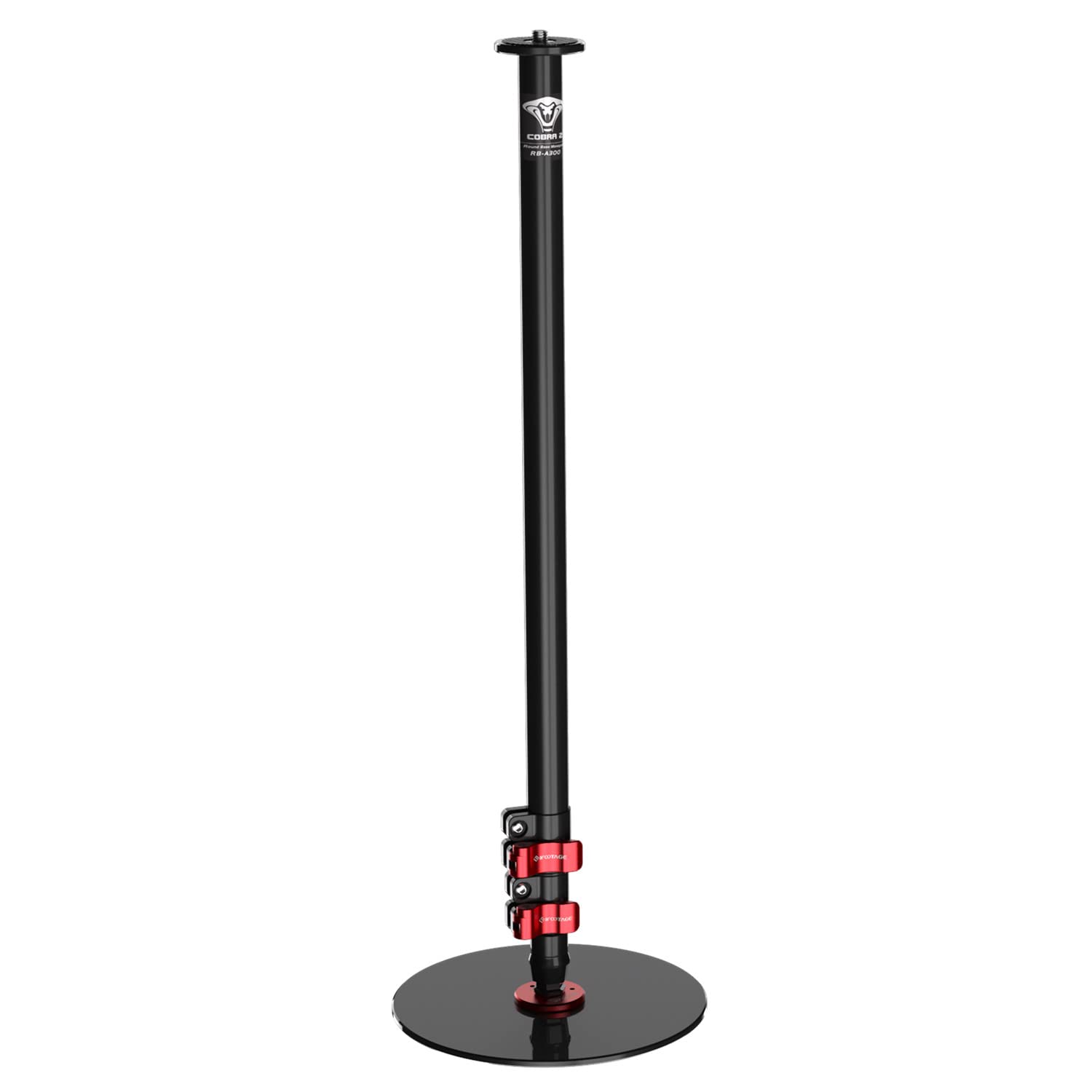 Ifootage Cobra Rb A300,Round Base Monopod,Professional Camera Aluminium Monopod With Quick Adjustment Height Buckle,Compatibilit