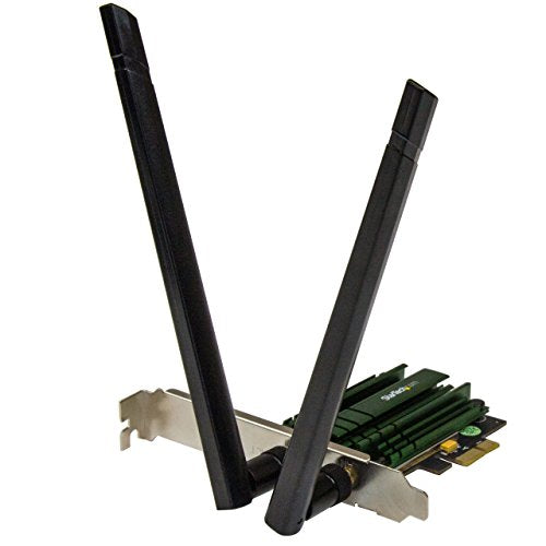 Startech.Com Pci Express Ac1200 Dual Band Wireless Ac Network Adapter   Pcie 802.11Ac Wifi Card   2.4 / 5Ghz Wireless Ac Card (P
