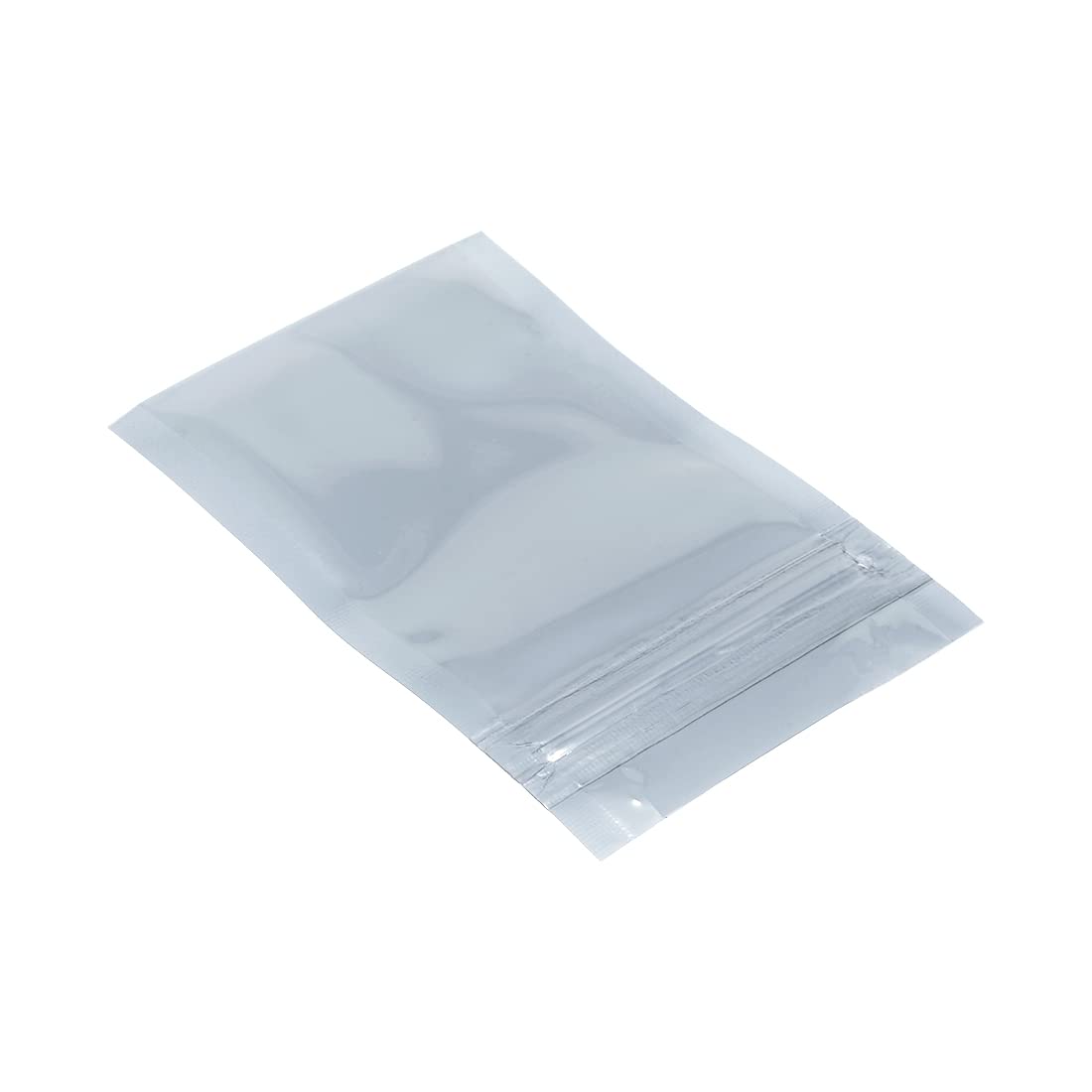Uxcell 100 Pcs AntiStatic Shielding Bag Translucent Zip Lock Resealable Bags 2.4X3.5 Inch(2X2.8 Inch)