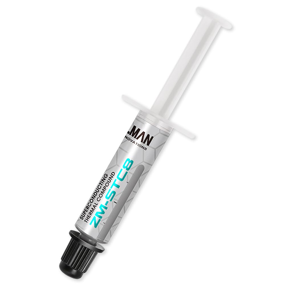 Zalman Stc8 Thermal Paste, 1.5G Premium Cpu Thermal Compound For All Processors, Heatsink, Ic, Computer Processor, Cooler, Gpu, 