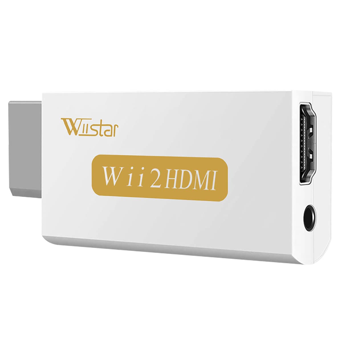 Wiistar Wii To Hdmi Converter Output Video Audio Adapter Hdmi Converter   Supports All Wii Display Modes To Hdtv & Monitor