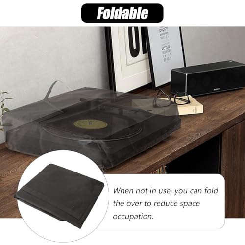 Turntable Dust Cover,Record Player Cover,Custom Home Mat Dustproof Protector Plexiglass Covers,Fits Most Models Of Technics Sl-Q