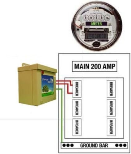 Power Factor Correction Unit 1300 Amp Energy Saver Box Kvar