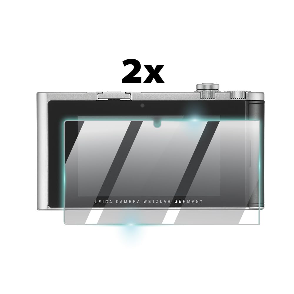 Ipg Proactive For Leica Tl2 Camera Display (2 Units) 9H Hardness Screen Protector Nano Ceramic Film Ultra Responsive High Clarit