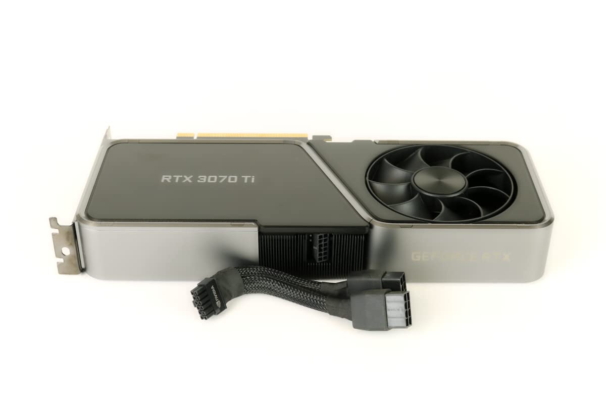 Nvidia   Geforce Rtx 3070 Ti 8Gb Gddr6X Pci Express 4.0 Graphics Card   Dark Platinum And Black