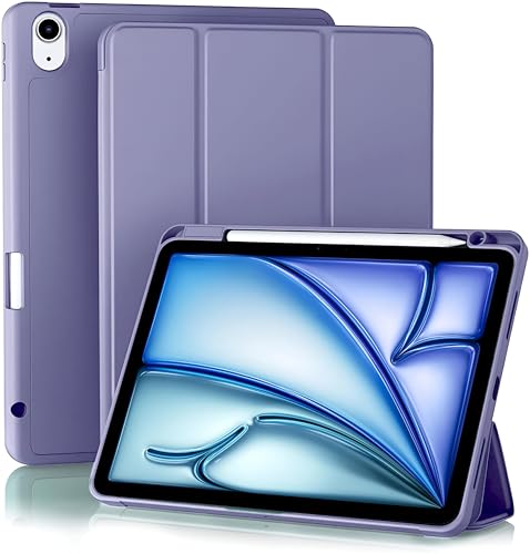 Proelite Case For For Apple Ipad Air 11 Inch M3/M2 2025/2024, Air 5Th/4Th Gen 10.9 Inch Pencil Cover For Ipad Air [Auto Sleep/Wa