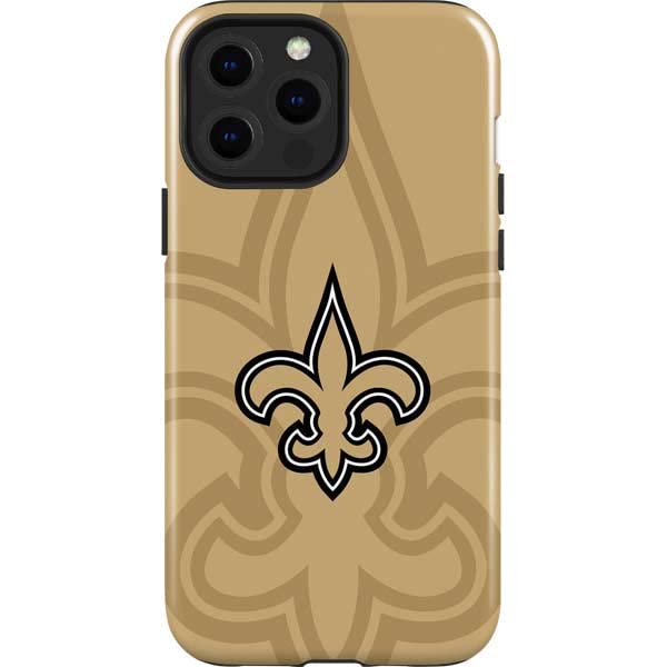 Skinit Impact Phone Case Compatible With Iphone 14 Pro Max   Officially Licensed Nfl New Orleans Saints Double Vision Design